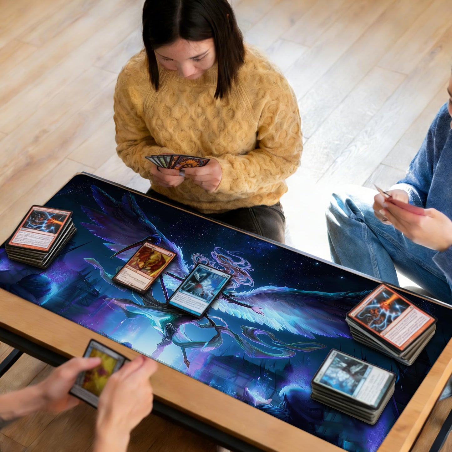 MTG Playmat TCG Card Game Mat Magic The Gathering Play Mat 24x14 Inch