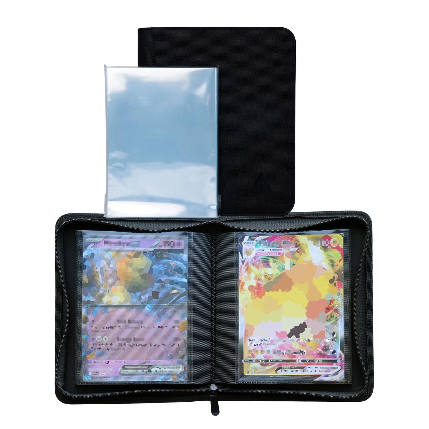 Rieton Jumbo Card Binder L - Holds 100 Jumbo Cards Size L, Side-Loading Album for Oversized Cards (5.4? × 7.4?)