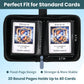 Mini Trading Card Binder Album, 1 Pocket Card Binder with 20 Double-Sided Pages 40 Pockets, Side Loading Small Card Binder for Trading Cards, Single