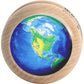 Maple Landmark wooden Earth Yo-Yo