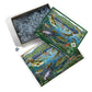 Cobble Hill 1000 Piece Puzzle - Hooked on Fishing - Sample Poster Included