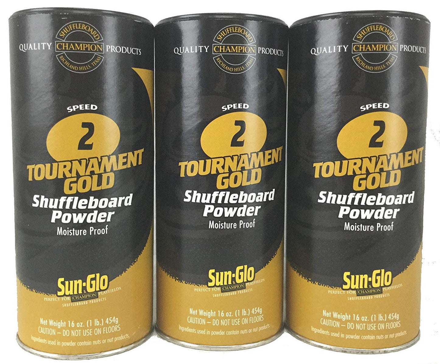Sun-Glo #2 Speed Shuffleboard Wax- 3pk