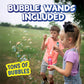 Sunny Days Maxx Bubbles 6 Pack - 4 oz Bottles, 6-Hole Wands - Ages 3+