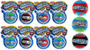 JA-RU Water Skipping Ball for Kids (8 Pack) - Skips on Water | Squishy Water Bouncing Ball | Pool Toys for Kids Ages 4-8 Years & Up | Outdoor Summer
