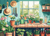 Snappy Puzzles Gardener's Delight | 1000-Piece Jigsaw Puzzle for Adults | Made in The USA with Satin Finish