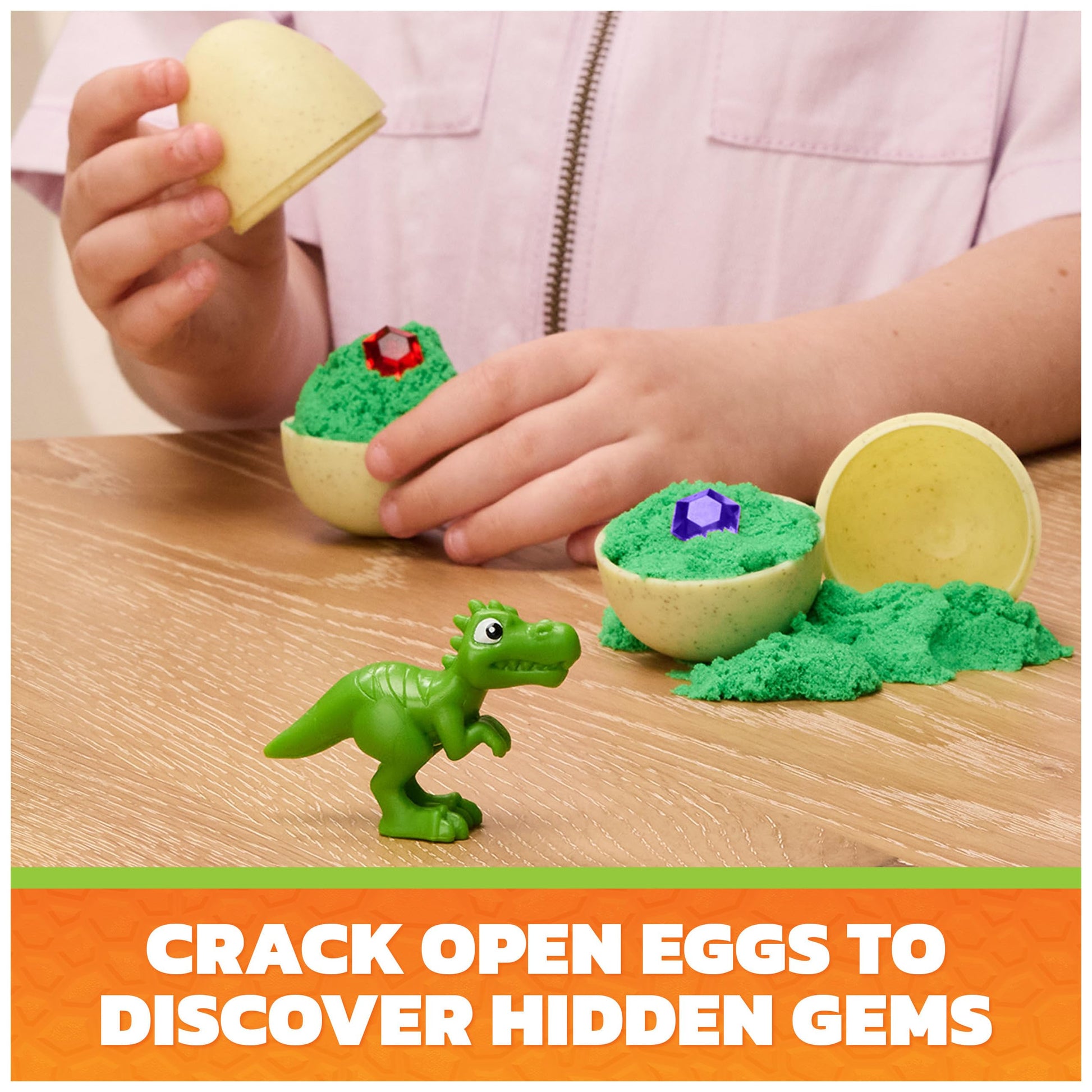 PAW Patrol The Dino Movie Dino Gem Eggs 6-Pack Collectible Toys