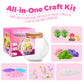 Unicorn Gifts for Girls - Light up Unicorn Terrarium Kit for Kids - DIY Unicorn Arts & Crafts Toy - Birthday Gifts for Kids Age 5 6 7 8-12 Year Old