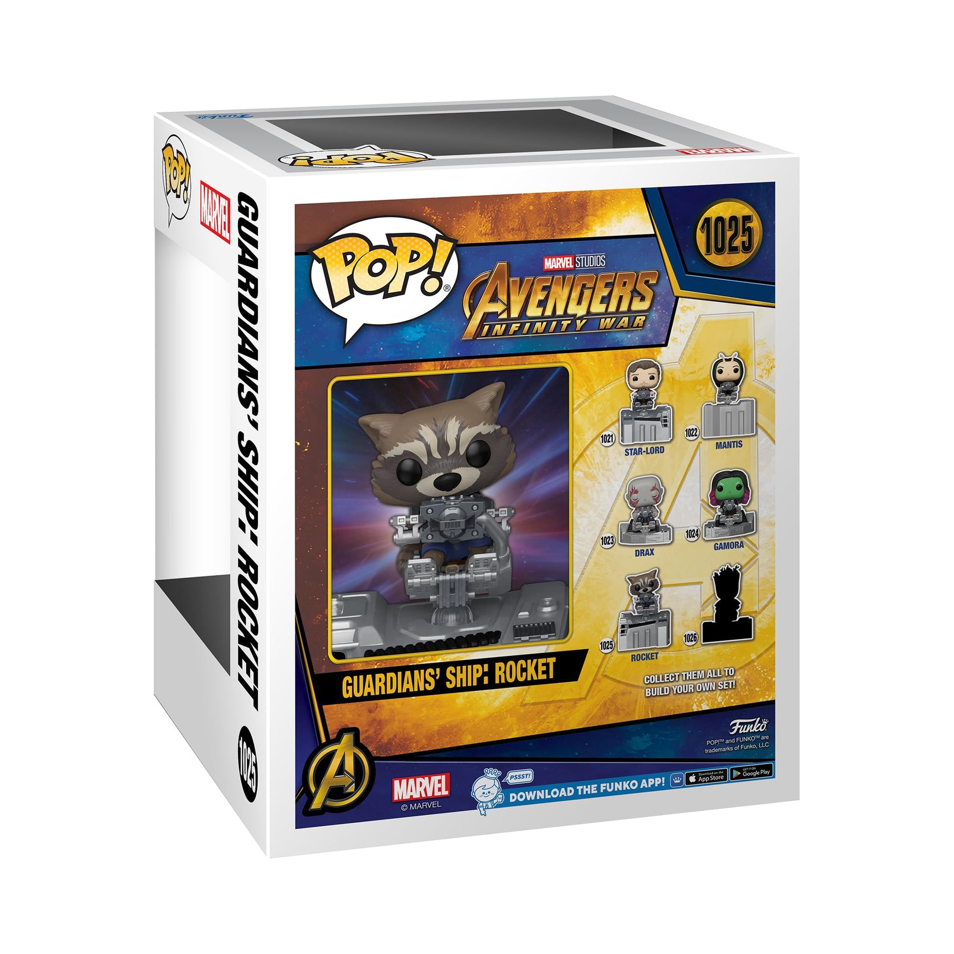 Funko Pop! Deluxe: Marvel - Guardians of The Galaxy Ship - Rocket Raccoon - Avengers - Collectible Vinyl Figure - Gift Idea - Official Products - Toys