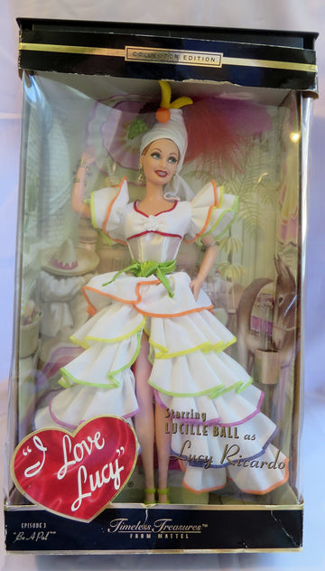 MATTEL I LOVE LUCY BARBIE DOLL " BE A PAL " FROM BARBIE TIMELESS TREASURES COLLECTION DISTRIBUTED IN 2002 ONLY