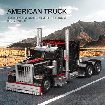 Mould King 10037 Heavy-Duty Tow Truck Building Toy Set, MOC Road Trailers Building Toys, Technology Wreckers Toy for Adult 14+ (1,797 Pieces)