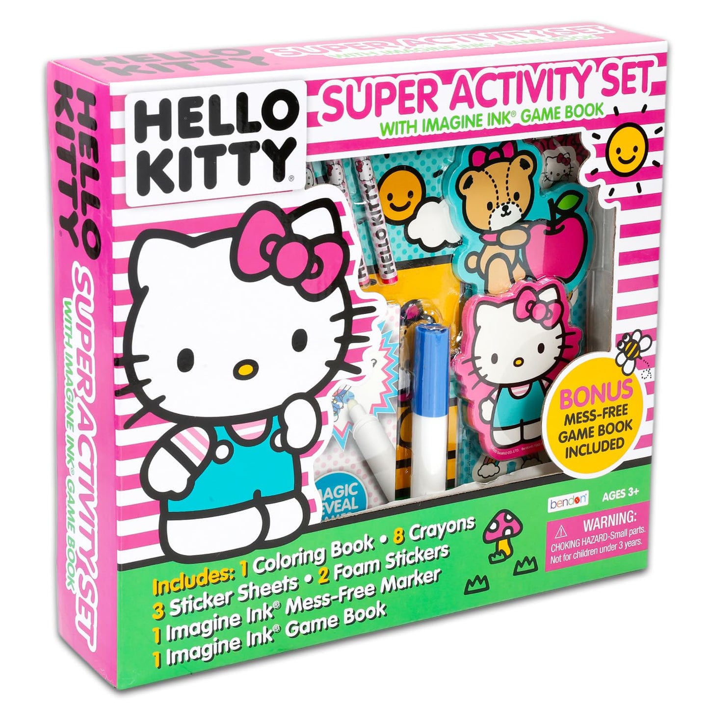 Sanrio Hello Kitty Ultimate Activity Set - Bundle Imagine Ink Coloring Books, Stickers, Games, Puzzles, Drawing and More | Hello Kitty and Friends
