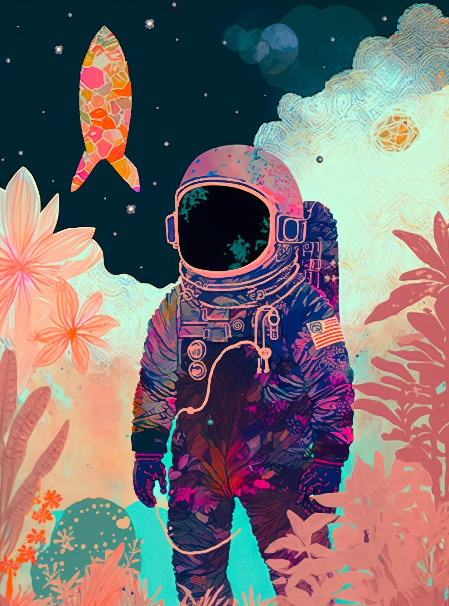Cross & Glory | 1000 Piece Jigsaw Puzzles for Adults | Tropics on The Moon
