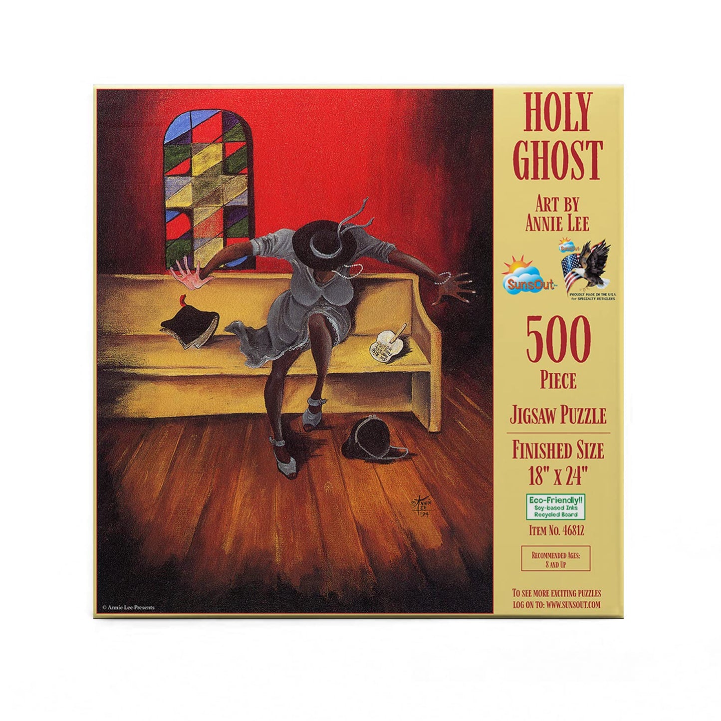 SUNSOUT INC - Holy Ghost - 500 pc Jigsaw Puzzle by Artist: Annie Lee - Finished Size 18" x 24" - MPN# 46812