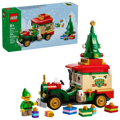 LEGO Santa’s Delivery Truck Building Toy for Kids - Construction Set for Play or Christmas Decor - Building Blocks for Girls & Boys, Ages 8+ - Holiday