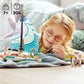 LEGO Friends Stephanie's Sailing Adventure Toy Boat Set 41716, Sailboat Building Toy with Island, Drone, and 3 Mini Figures, Creative Sailing Gift