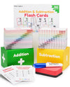 Addition and Subtraction Flash Cards 1st Grade | 366 Math Flash Cards 2nd Grade & 3rd | Subtraction & Addition | Math Facts 0-12 | for Kids Ages 4 5 6