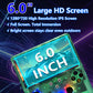 PandoraGame R60MAX Retro Handheld Gaming Console, 6.0-Inch HD IPS Screen, 6000mAh Battery, 40000+ Classic Games Pre-Installed, Save/Load State, Linux