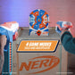NERF Strike 'N Score Digital Target Game - Arcade-Style Foam Dart Blaster Game with Reactive Targets, Score Display & 4 Modes