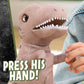 JURASSIC WORLD Rebirth Roaring T. rex Interactive Plush Dinosaur