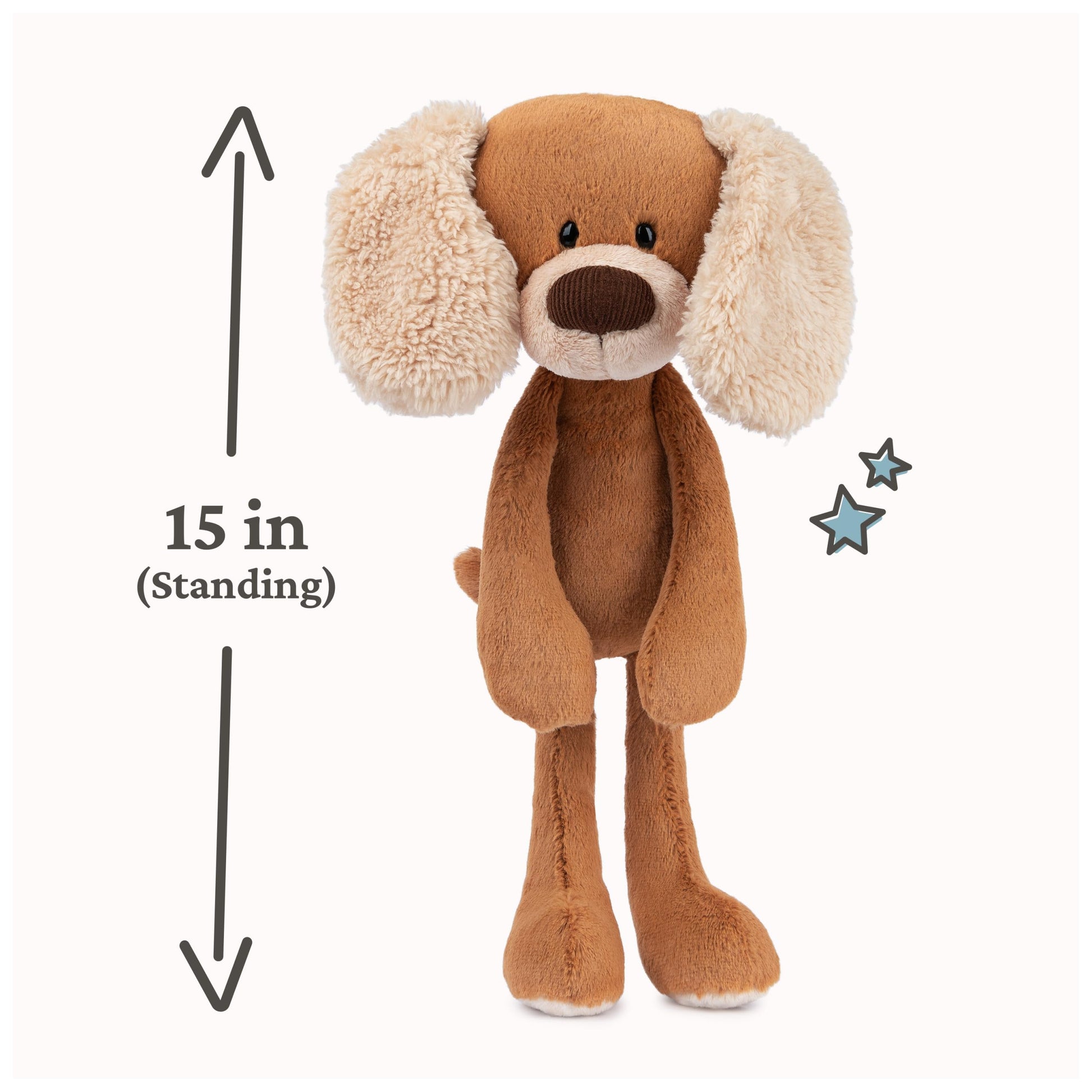 GUND MASI Puppy Take-Along Friends 15-Inch Plush Toy for Ages 1+