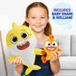Baby Shark's Big Show! Sing & Swing Musical Plush Toys - 2-Pack Includes Baby Shark and William Stuffed Animals