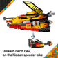 LEGO Star Wars: Rebuild The Galaxy The Force Burner Snowspeeder Building Toy - 2 in 1 Pretend Play Set W/ 3 Minifigures for Kids, Ages 7+