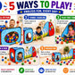 Kiddey Tunnel and Ball Pit Play Tent | 3pc Pop Up Toddler Gym Tunnels with Tents for Kids, Toddlers, Infants Boys & Girls | Indoor & Outdoor Gift Game