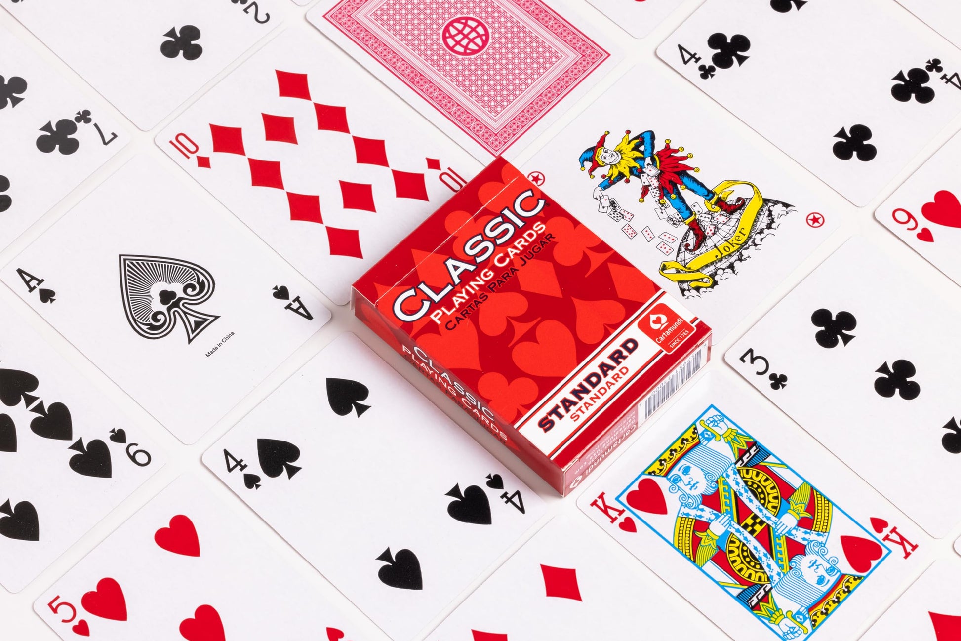 Classic Playing Cards 12 Pack, Standard Index, Red and Blue Casino Quality Bulk Playing Card Decks, Bulk Playing Cards for Poker, Black Jack, Euchre