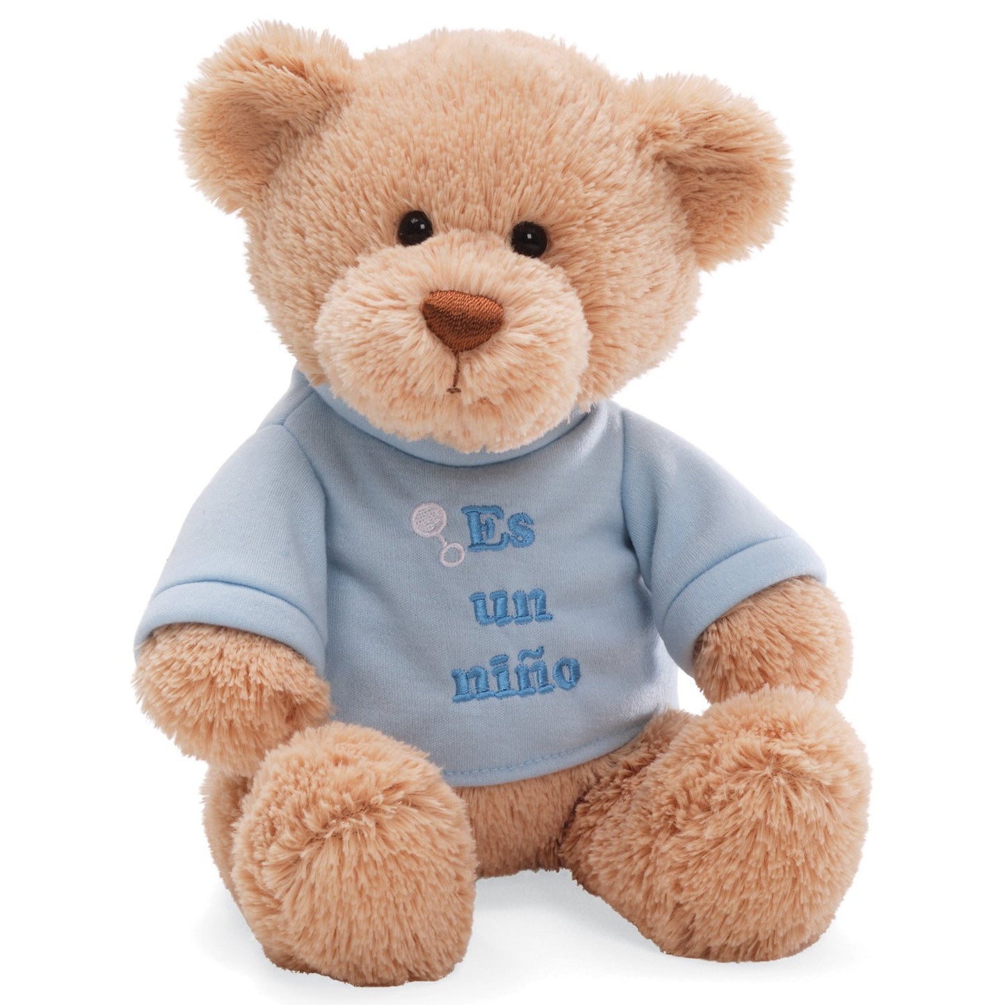 Gund Its A Boy Spanish Tshirt Bear 7.5" Plush
