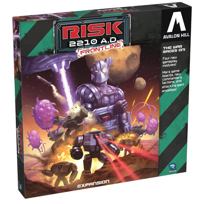 Renegade Game Studios Risk 2210 A.D. Frontline Expansion - Mars Strategy Game with Asymmetric Factions