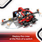 LEGO City F1 Pit Stop & Pit Crew with Ferrari Car Toy - Model Race Car Toy Building Playset for Kids, Boys and Girls, Ages 6+ - F1 Collectible