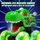 Monster Truck Toy for Kids Toddlers 1-3, Light up Wheels Dinosaur Car Toys