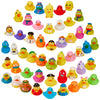 Assorted Rubber Ducks in Bulk Mini Rubber Duckies for Kids Baby Bath Shower Toys Funny Jeep Ducks for Jeep Ducking, Cruise Ship, Birthday Gifts