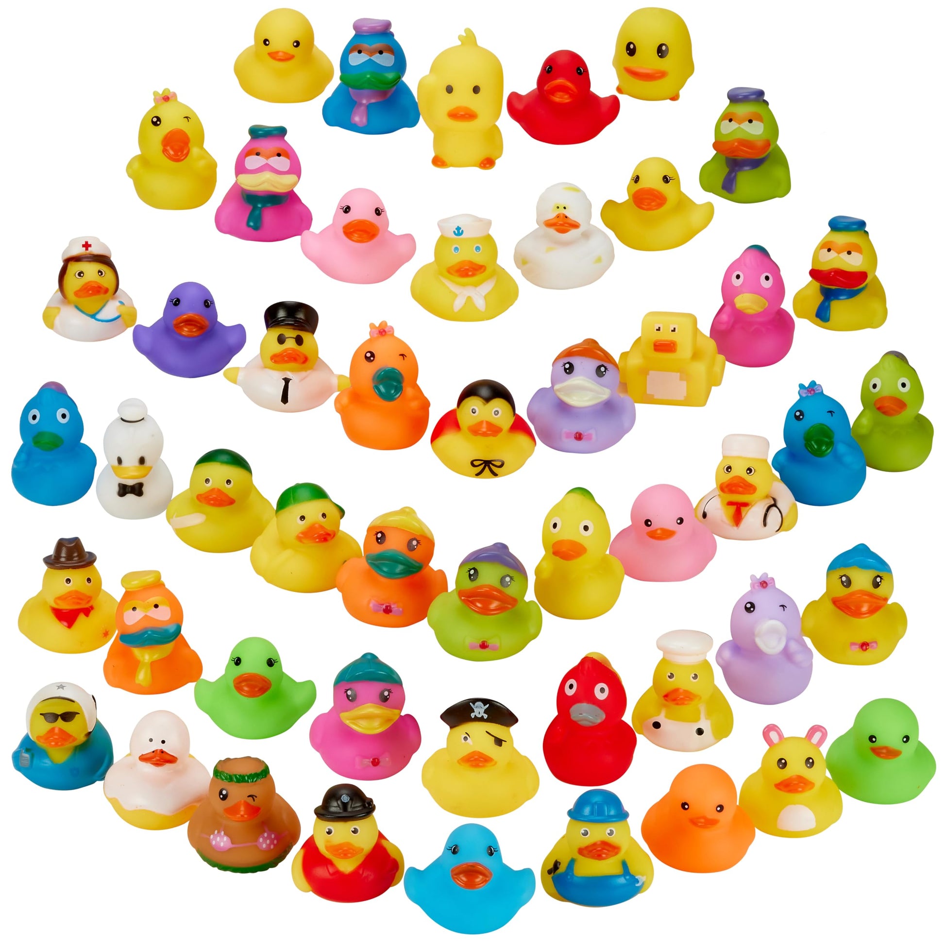 Assorted Rubber Ducks in Bulk Mini Rubber Duckies for Kids Baby Bath Shower Toys Funny Jeep Ducks for Jeep Ducking, Cruise Ship, Birthday Gifts