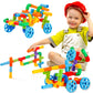 KUTOI Pipe Building Toys, Early Learning Educational Tubular Pipes, Kids Building Blocks, STEM Toys for 3 Year Old + Boys and Girls, 72 Pcs Stim Toy