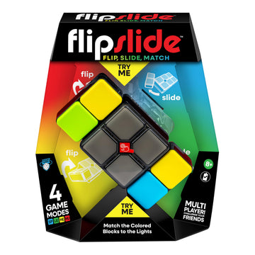 Moose Games Flipslide, Fast-Paced Handheld Puzzle Toy, Gifts for Boys and Girls Ages 8-13, Travel Games, Toys for Teens