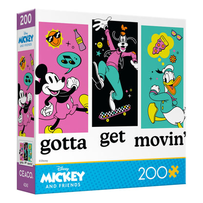 Ceaco - Disney Mickey and Friends - 200 Piece Puzzle for Kids Ages 8-10