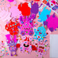 YIYEE 24 Sets Valentines Day Crafts for Kids, DIY Foam Monster Valentine Cards Craft Kit for Kids, Valentines Hanging Decorations Ornament Valentines