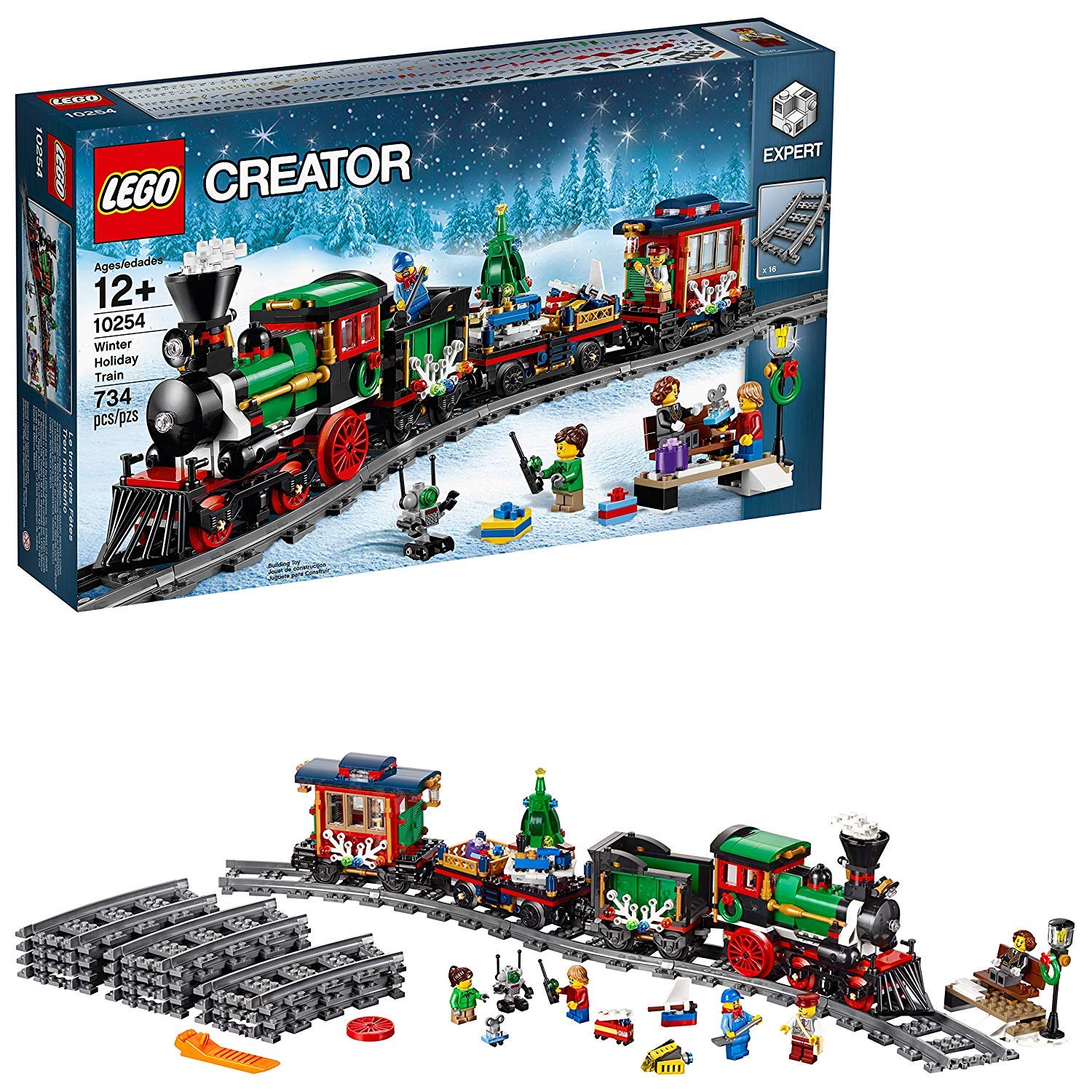 LEGO Creator Expert Winter Holiday Train 10254 Construction Set