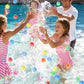 Anyumocz 70 Pcs Reusable Water Balls,Soft Soaker Splash Balls for Summer Backyard,Lawn,Beach,Pool Party Water Games,Colorful Water Toys