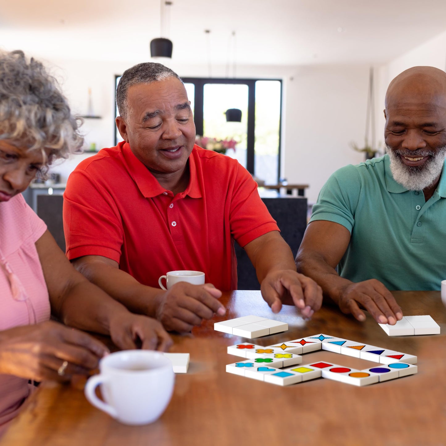 Keeping Busy Match Shapes Large Dementia Activities for Seniors | Alzheimer Products for Elderly Patients | Fun Memory Game Toy & Cognitive Brain