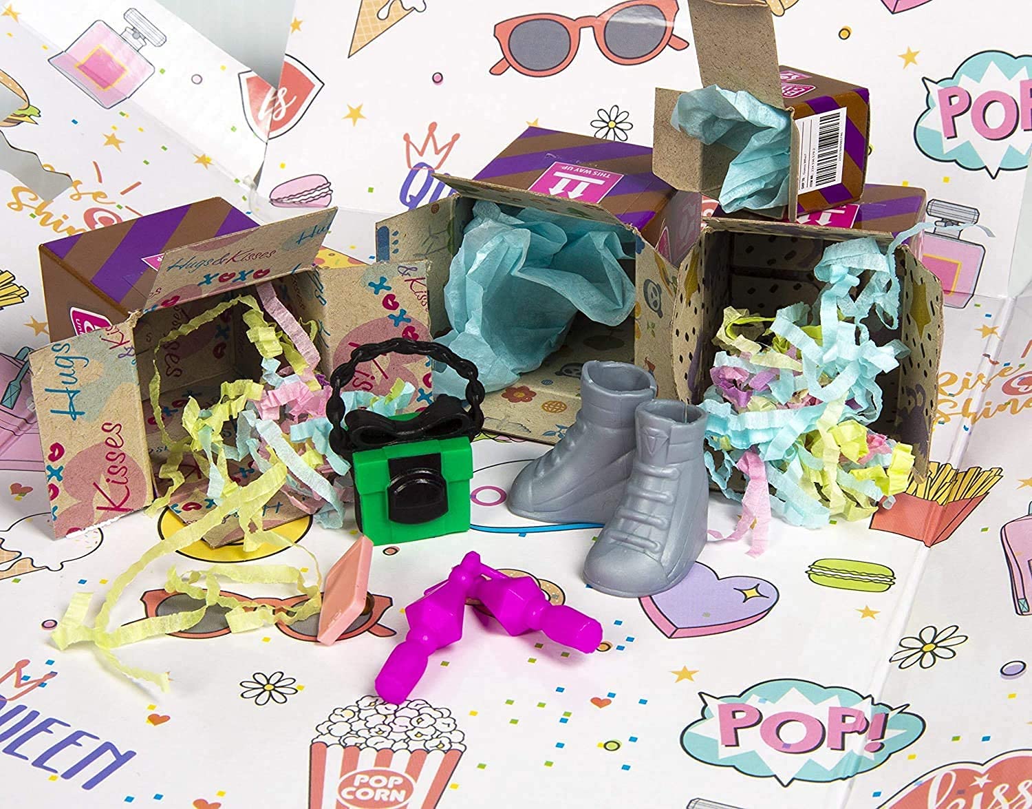 Boxy Girls Pets - Lulu The Monkey - Comes with Mystery Box with Accesories Inside - Ages 6 and Up