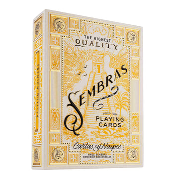 Sembras Playing Cards by theory11 | Legendary Mexican Tequila Distillery | Hand-Illustrated Collector's Deck | Gold Foil Embossed Tuck Box | Original