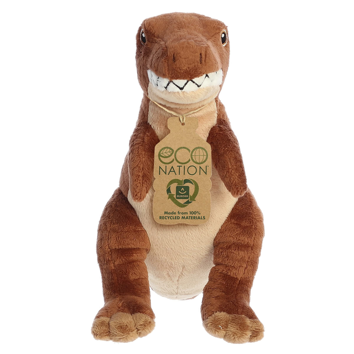 Aurora Eco Nation 10.5" T-Rex Responsibly Made Stuffed Animal