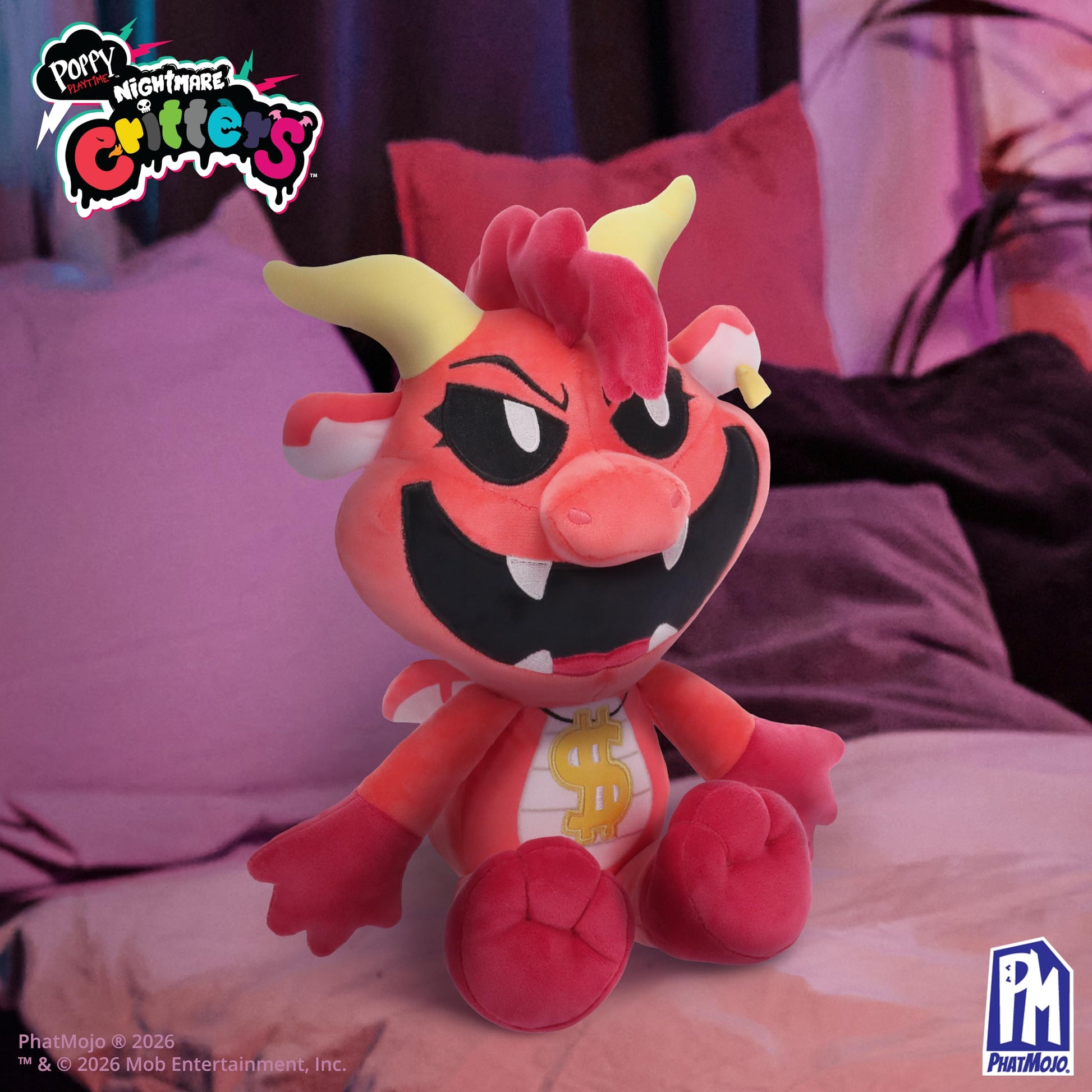 Poppy Playtime - Deluxe Plush - Simon Smoke - Series 4 - Officially Licensed Plush Toy by PhatMojo