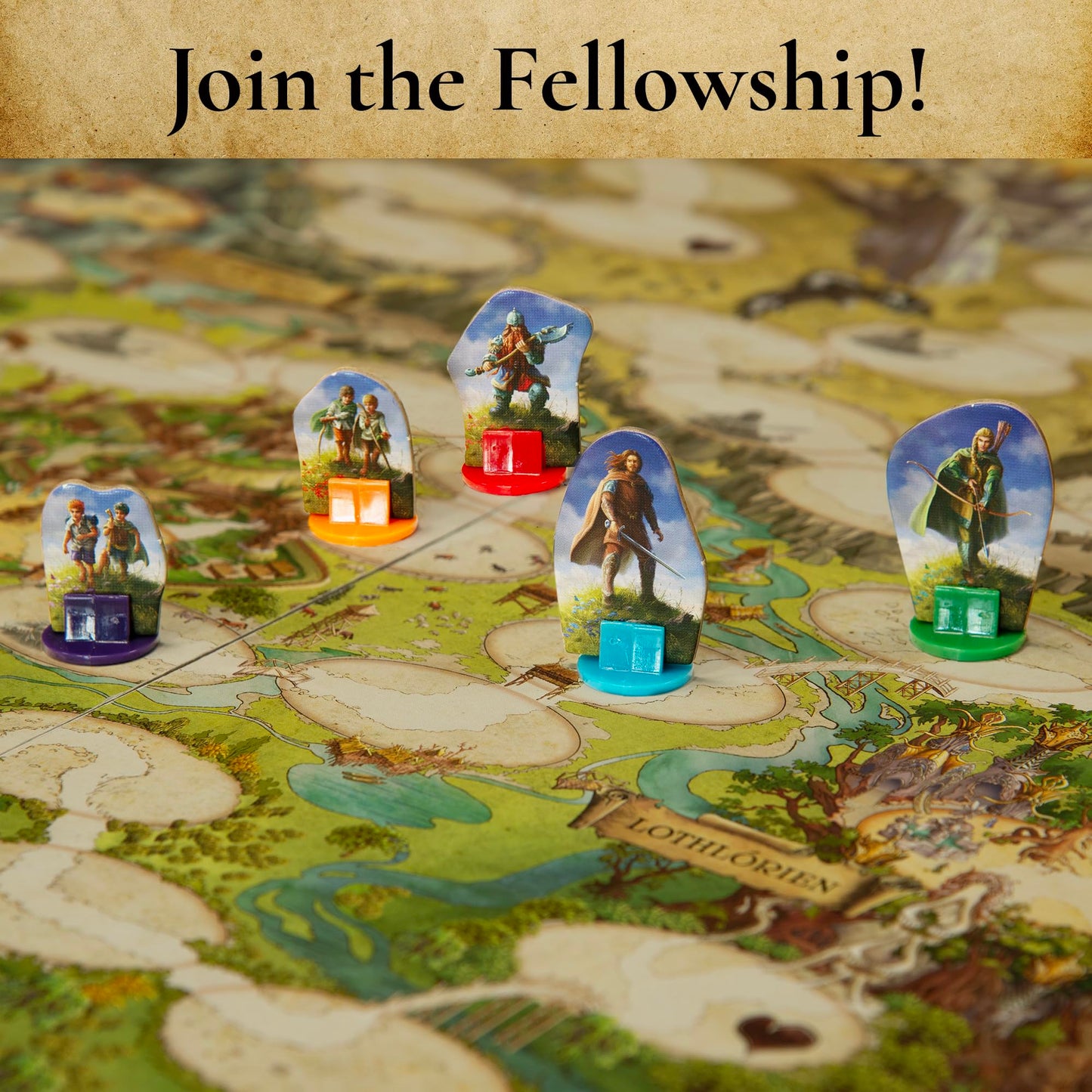 The Lord of The Rings: Adventure to Mount Doom | Family Game | Cooperative Game | Strategy Game
