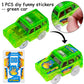 FancyWhoop Tracks Cars Replacement Only - Light Up Magic Cars for Tracks Compatible with Glow in The Dark Toy Cars with 5 LED Flashing Lights for Most