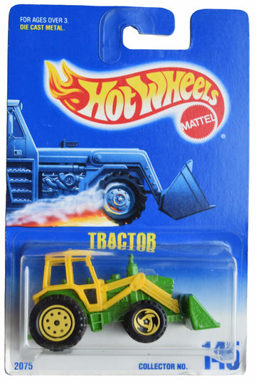 Hot Wheels Tractor, Yellow #145