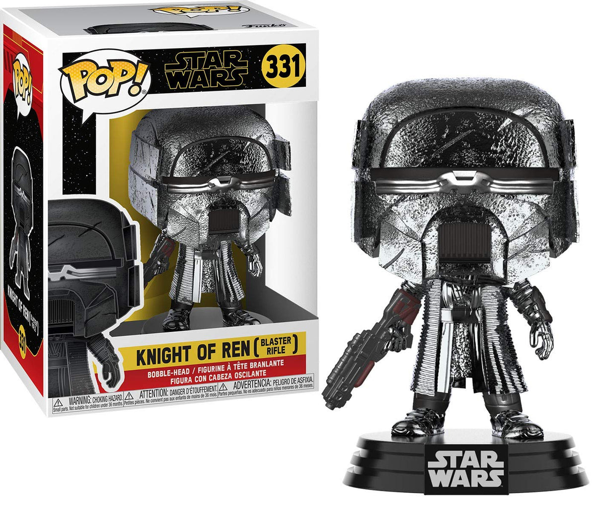 Funko Pop! Star Wars: Rise of The Skywalker - Knights of Ren Blaster (Hematite Chrome)