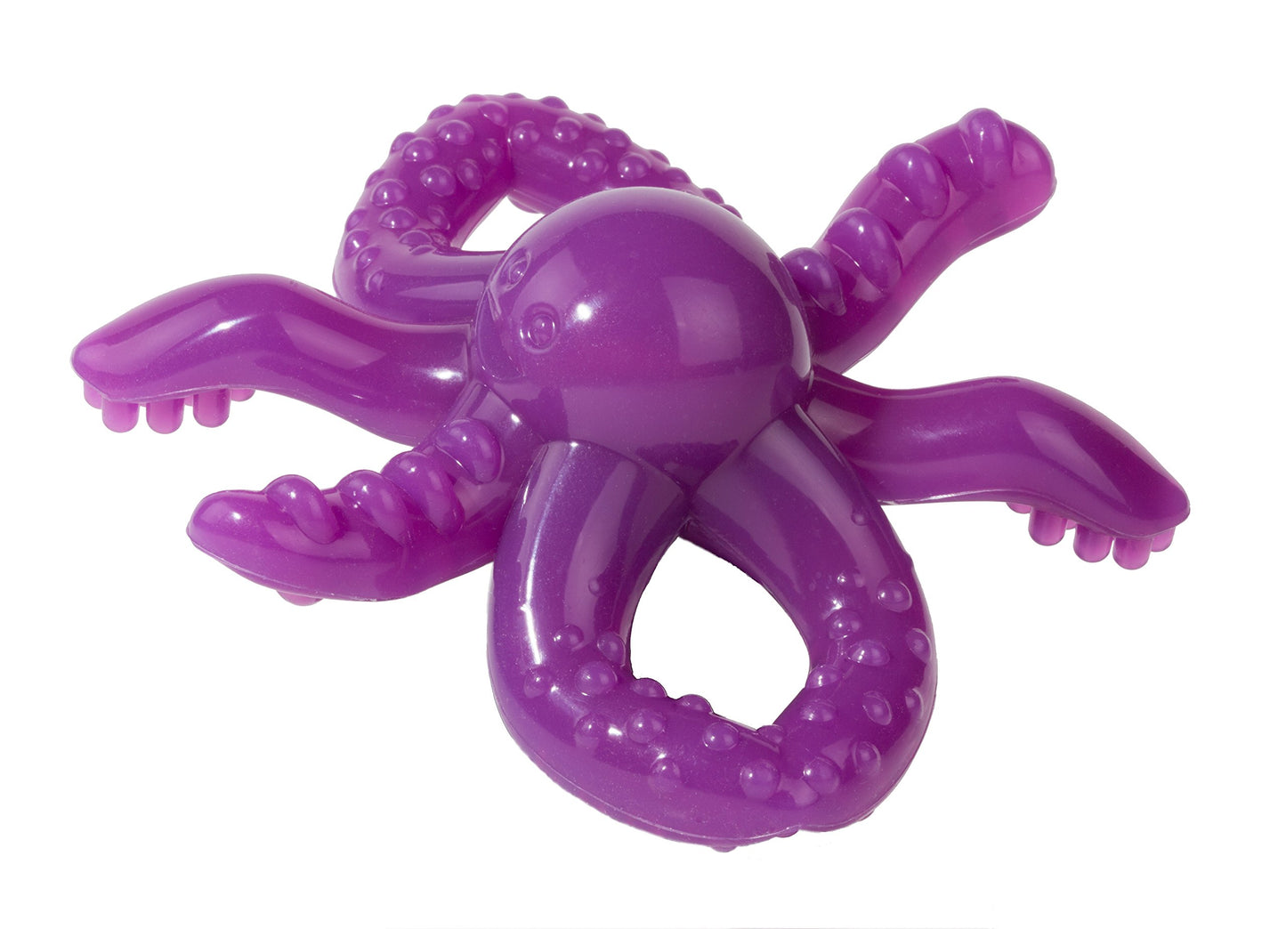 Baby Banana® Octopus Infant Toothbrush Teether, Pop Fidget Toy, Tactile Stimulator, Chewable Oral Sensory Therapy for Neurodivergent Population, OT